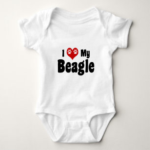 Camiseta Eu Amo A Minha Beagle