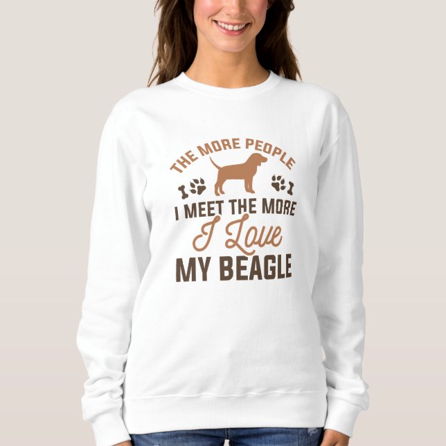 Camiseta Eu Amo A Minha Beagle (Frente)