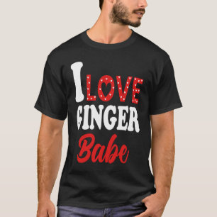Camiseta Eu Amo A Minha Cabeça Vermelha Ginger Babe