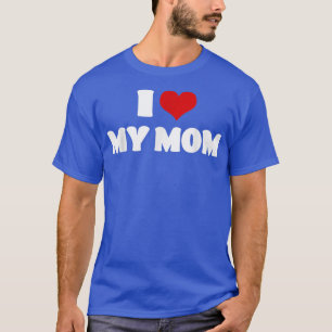 Camiseta Eu Amo A Minha Mãe Dia de as mães Eu Corto A Minha