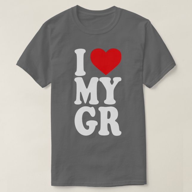 Camiseta Eu Amo A Minha Namorada 12 (Frente do Design)