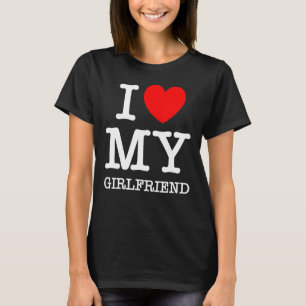Camiseta Eu Amo A Minha Namorada, Eu Corto O Meu Namorada V