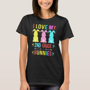 Camiseta Eu Amo A Minha Páscoa De Professores De Búnias De 