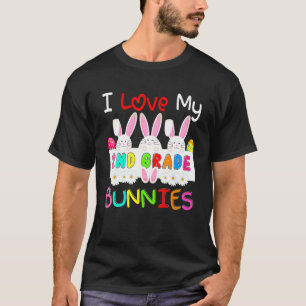 Camiseta Eu Amo A Minha Páscoa segundo De Flores De Búnias