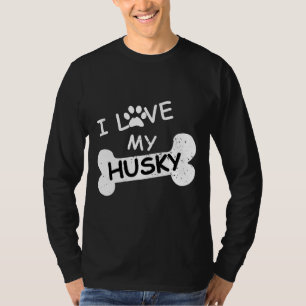 Camiseta Eu Amo A Minha Rouco Para Rouco De Impressão De Pa