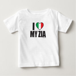 Camiseta EU AMO A MINHA ZIA White