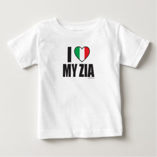 Camiseta EU AMO A MINHA ZIA White