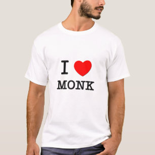 Camiseta Eu amo a monge