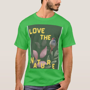 Camiseta Eu Amo a Natureza
