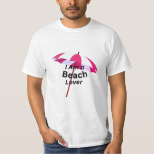 Camiseta eu amo a praia