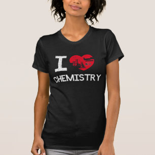 Camiseta Eu amo a química!!!