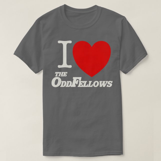 Camiseta Eu Amo A Sociedade Secreta Do Odfellows (Frente do Design)