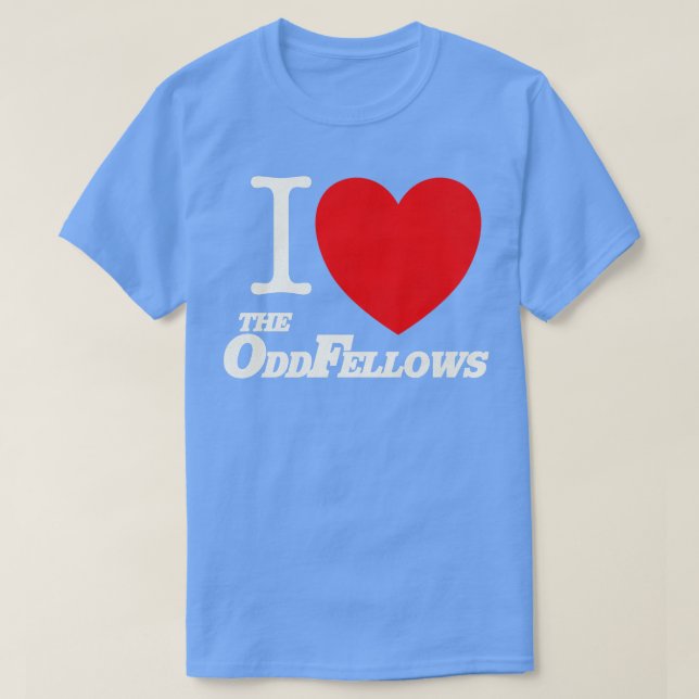 Camiseta Eu Amo A Sociedade Secreta Do Odfellows (Frente do Design)