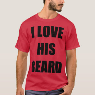 Camiseta Eu Amo A Sua Barba Engraçada Ideia De Presente