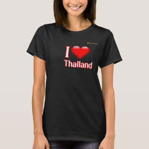 Camiseta Eu Amo a Tailândia