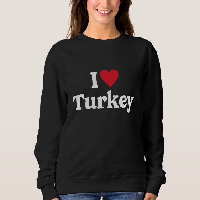 Camiseta Eu amo a Turquia (Frente)