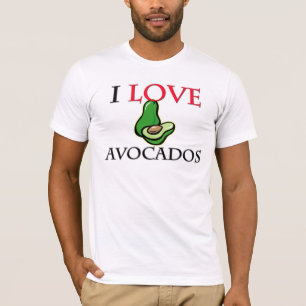 Camiseta Eu amo abacates