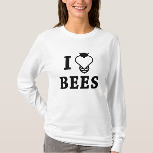 Camiseta Eu Amo Abelhas