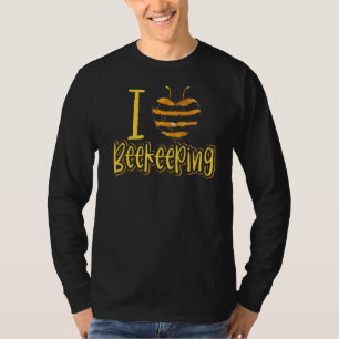Camiseta Eu Amo Abelhas De Abelhas De Abelhas De Abelhas Ho