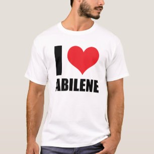 Camiseta Eu amo Abilene