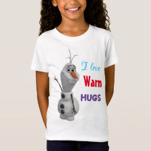 Camiseta Eu amo abraços quentes