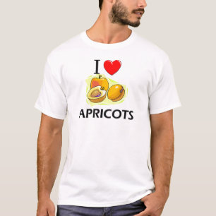 Camiseta Eu amo abricós