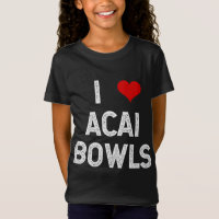 Eu Amo Acai Bowls Fruta Diversão Vegan Vegetarian
