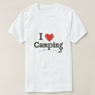 Camiseta Eu Amo Acampar