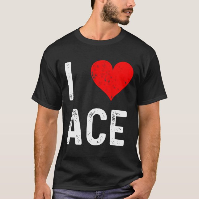 Camiseta Eu Amo Ace  (Frente)
