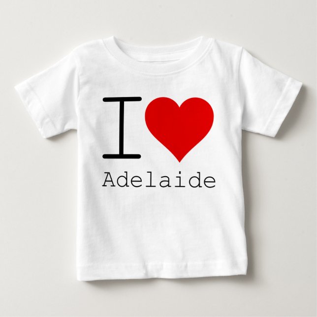 Camiseta Eu amo Adelaide (Frente)