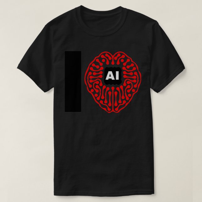 Camiseta Eu amo ai 7 (Frente do Design)