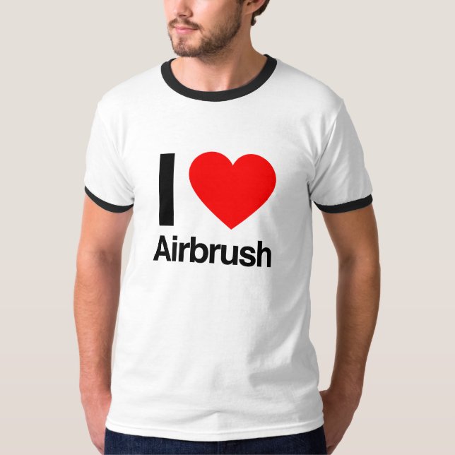Camiseta eu amo airpush (Frente)