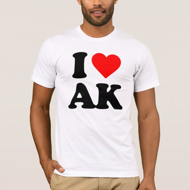 CAMISETA EU AMO AK (Frente)