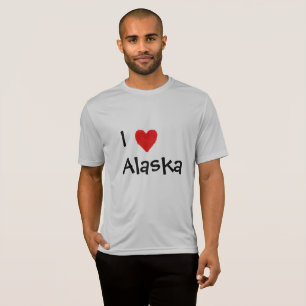 Camiseta Eu amo Alasca