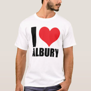 Camiseta Eu amo Albury