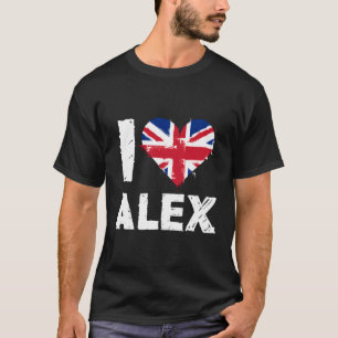 Camiseta Eu amo Alex