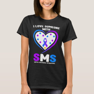 Camiseta Eu Amo Alguém Com Conscientização Sobre a Síndrome