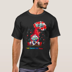 Camiseta Eu Amo Alguém Com Conscientização Sobre Autismo Gn