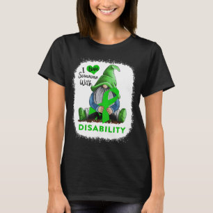 Camiseta Eu Amo Alguém Com Deficiência