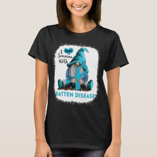 Camiseta Eu Amo Alguém Com Doença de Batten