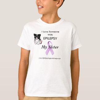 Camiseta Eu amo alguém com epilepsia