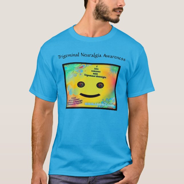 Camiseta Eu amo alguém com o tshirt do Neuralgia de (Frente)