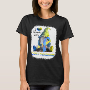 Camiseta Eu Amo Alguém Com Síndrome de Down