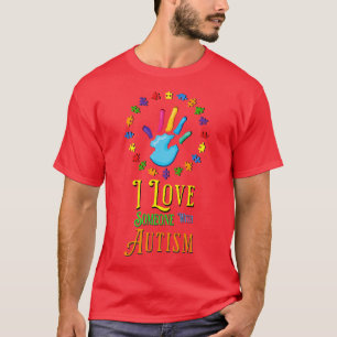 Camiseta Eu amo alguém com Síndrome de Down