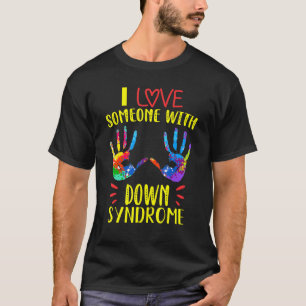 Camiseta Eu Amo Alguém Com Síndrome De Down Que Se Orgulha