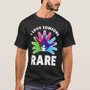 Camiseta Eu Amo Alguém Rara Doença - Rara Doença Dia 202