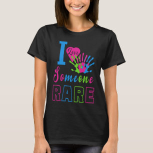 Camiseta Eu Amo Alguém Raro