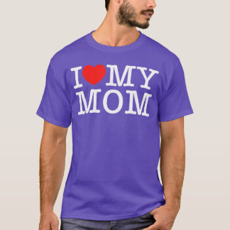 Camiseta Eu Amo Amigos da Minha Mãe