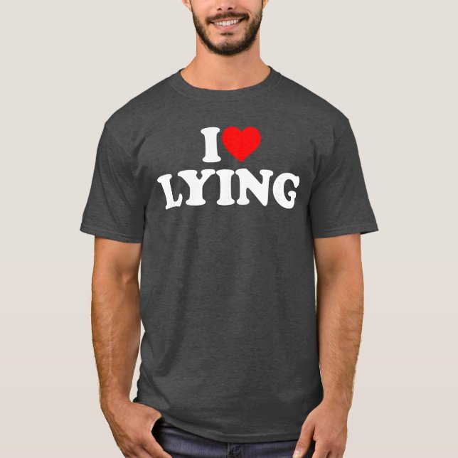 Camiseta Eu Amo Amigos Mentirosos (Frente)