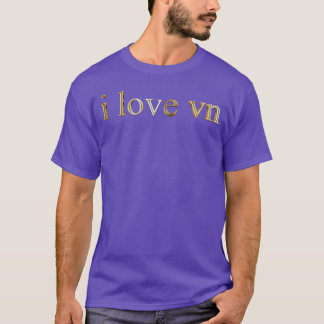 Camiseta eu amo amigos vietnamitas